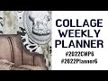 Collage Week 6 Hobonichi Planner Challenge #2022planner6 #2022CWP6