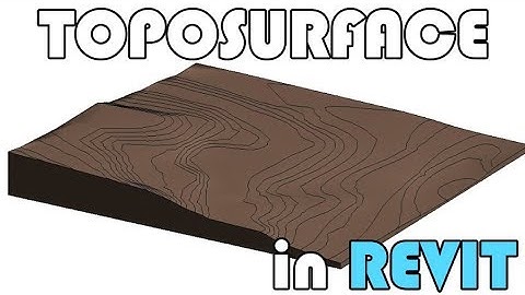 Toposurface in Revit Part 3 [LR5M]