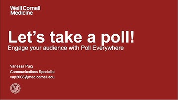 Tech Tuesday: Poll Everywhere