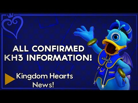 Kingdom Hearts 3 - All CONFIRMED New Information & Release Date Talk