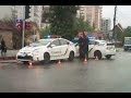 Криворукие Полицаи. Момент ДТП в Борисполе видео с камеры. май 17