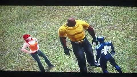 Web Of Shadows Part 34-Symbiote Wolverine Battle