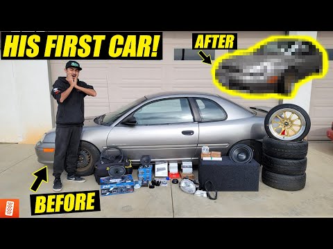 Father & Son Build a 1999 Dodge Neon Sport for his FIRST CAR on a Budget! [COMPLETE OVERHAUL!]