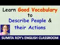Good Vocabulary to Describe People