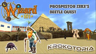 Walkthrough Prospector Zeke's Beetle Quest (Wizard101) | The Ultimate Reactions + Gaming