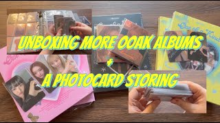 ✧ unboxing more loossemble OOAK albums + a mini photocard storing ✧