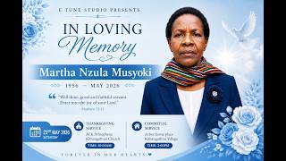 IN LOVE MEMORY OF MATHER NZULA MUSYOKI