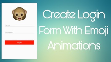 How To Create A Login Form With Emoji Animations Using KivyMD | KivyMD