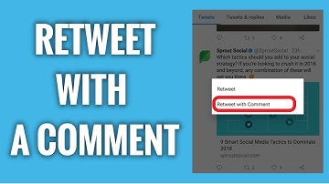 How To Retweet With A Comment On Twitter