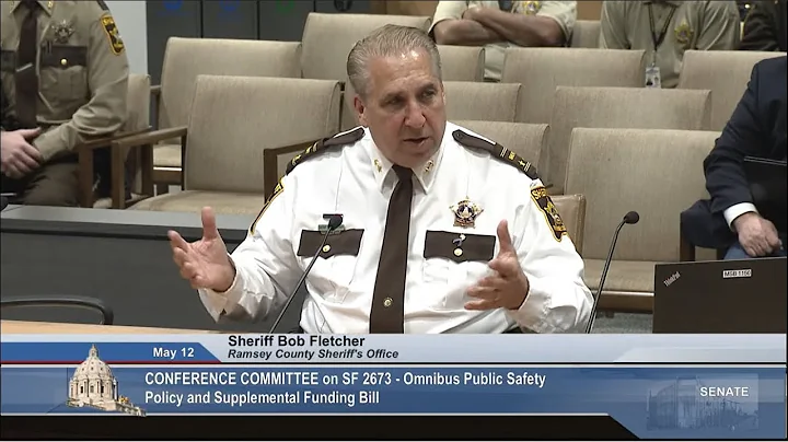 Conference Committee on S.F. 2673 - Omnibus Public Safety Policy & Funding Bill - 5/12/2022