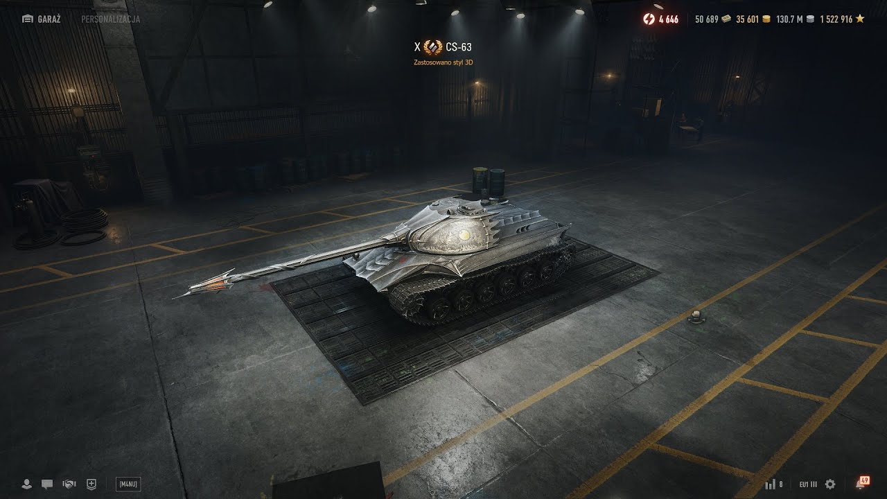World of Tanks - Styl 3D - CS-63 - Bazyliszek - YouTube