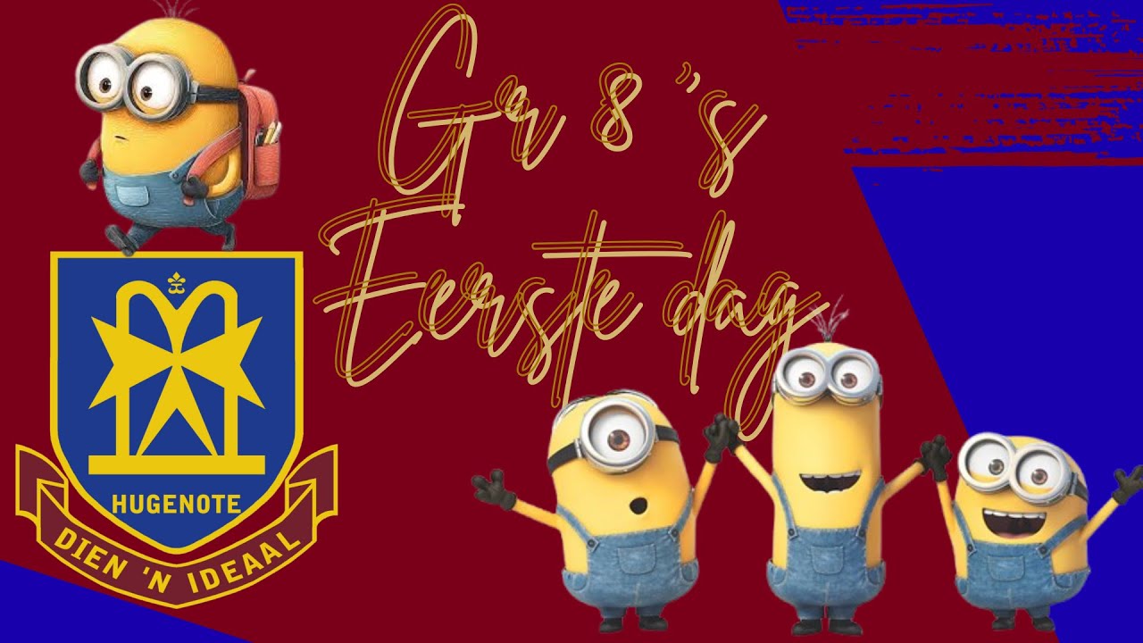 Hugies verwelkom ons nuwe Gr.8's van 2026.
