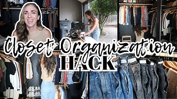 TINY TIDY TUESDAY | CLOSET ORGANIZATION PROJECT