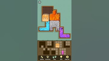 Puzzle Cats - Gameplay Walkthrough (iOS & Android) #shorts #games #funny