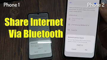 Share Internet Via Bluetooth - Android Bluetooth Tethering Phone to Phone