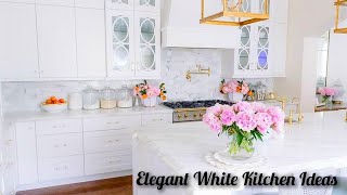 The Beauty of White Kitchen Cabinets to Brighten Your Space | Kitchen Design | Kitchen Inspiration