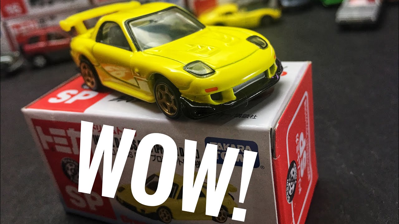 Tomica Initial D RX 7 Unboxing and Review - YouTube