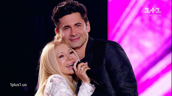 Dan Balan’s mother sang on the stage of the Voice of the Country
