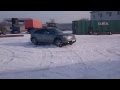 Infiniti FX35 snow drift