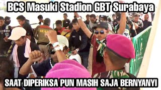Aksi awaydays BCS slemania di Stadion Gelora bung Tomo, Chant Suara Perut Mantab