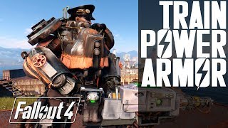 TRAIN POWER ARMOR QUEST  - Fallout 4 Mod Review PC