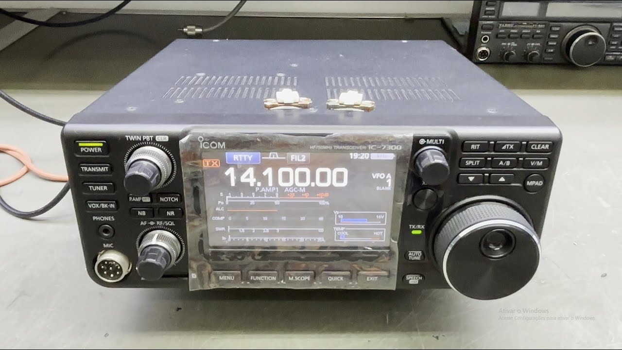 ALPHA TELECOM: ICOM IC-7300 PERDEU POTÊNCIA