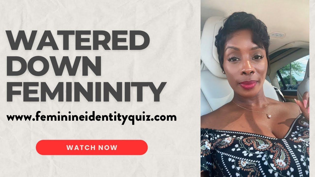 The Miseducation of Femininity🤦🏽‍♀️  https://www.feminineidentityquiz.com/