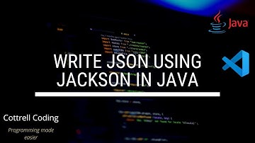 Write JSON using Jackson in Java