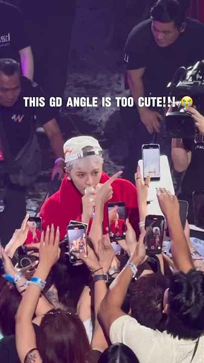This GD angle is too cute!!😭Huge thanks to my friend for capturing this POV💖#gd #jakarta #fam #fyp