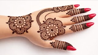 Eid special stylish back hand mehndi design | simple mehandi design | easy mehndi designs | mehandi  screenshot 4