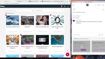 Using IBM Watson Workspace to suggest Buzzy apps - Demo 1/3