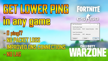 Lower ping and Fix Packet Loss in Fortnite ~ Network Optimization Tips