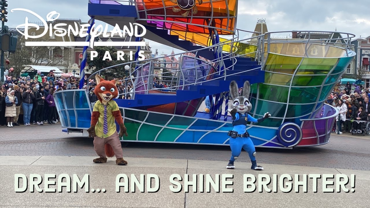 Disneyland Paris: Judy Hopps & Nick Wilde (Zootopia): Dream… and Shine Brighter clip! (March 2023)