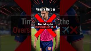 ​THE RR LIABILITY?! Nandre Burger Must Be Dropped NOW! 😡📉#NandreBurger #RajasthanRoyals #IPL2026