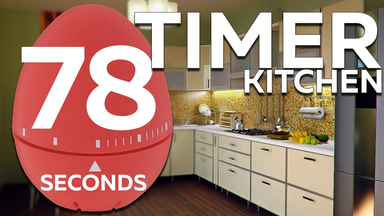 78 seconds Cooking timer | 1min 18sec Egg TIMER