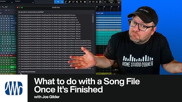 What to do with a Song File Once It