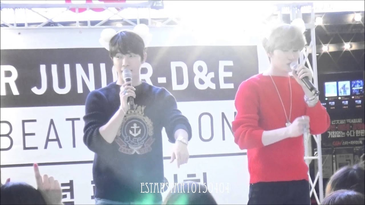 150320 D&E 여의도 ifc몰 팬싸인회 - 엘프들이랑 촉촉댄스 타임!!!