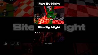 Springtrap Intro Cutscene Bite By Night Vs Fart By Night #fnaf #roblox #funny #shorts #viral #gaming