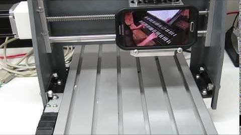 CNC USB Controller - Playing music with CNC (Bach)