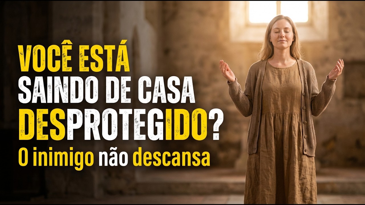 O Perigo Espiritual de Sair de Casa Sem a Proteção de Deus: Uma Verdade Ignorada por Muitos