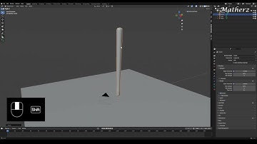 (S:1)(#244) Blender Tutorial: How to make a Base Ball Bat. Cycles.