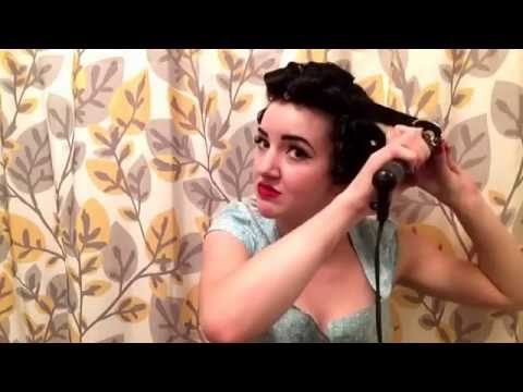 1940's Hair Tutorial-Vintage Hair-Rita Hayworth-Dita Von ...