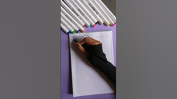 Easy Border Design idea #shorts #shortvideo