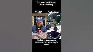 When the Barbarian rolls a 1 on a #dungeonsanddragons strength check… #dnd #ttrpg #duet #rpg #game