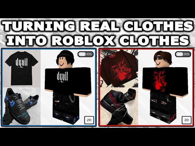 I TURNED BLUD INTO ROBLOX CLOTHING 💯💯🗣️🗣️🤣🤣🤣 : r