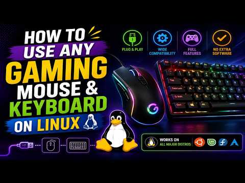 How to Use Any Gaming Mouse & Keyboard on Linux