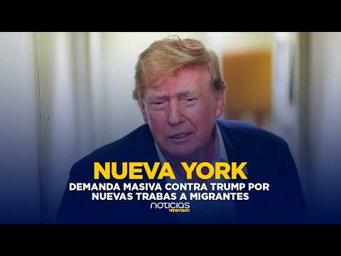 New York and 21 states sue Trump administration over new immigration rule