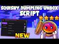 *NEW* Squishy Dumpling Unboxing Script (PASTEBIN 2026) (AUTO BUY ,AUTO PLACE ,AUTO OPEN, UPGRADE )