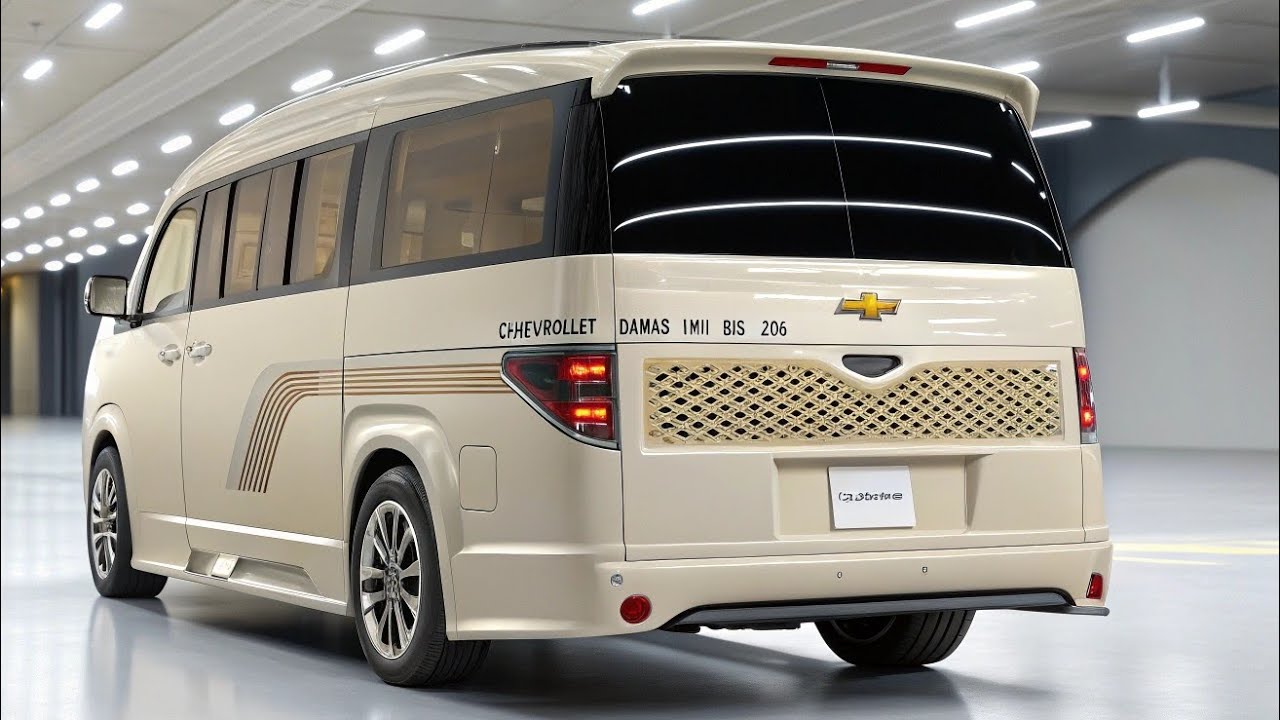 Chevrolet Damas 2026 — самый доступный мини-бас нового поколения | Полный обзор