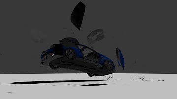 Advanced Car explosion inside 3dsmax -coming soon